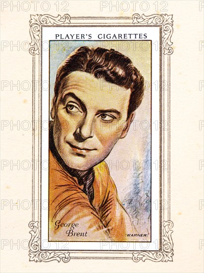 George Brent, 1934. Artist: Unknown.