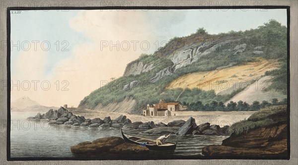 View of a part of the outside of the cone of the Solfaterra, 1776.