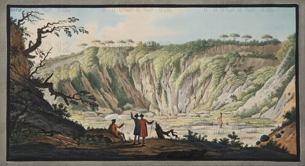 View taken from the bottom of the Crater of Monte Nuovo, 1776.