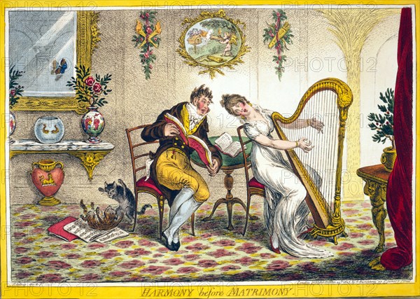 Harmony before Matrimony, 1805.