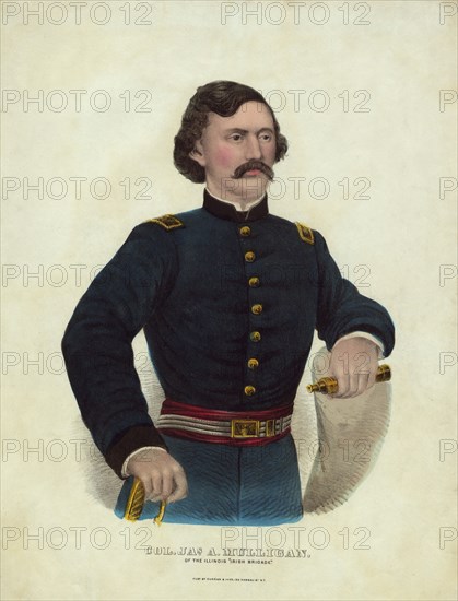 Col. Ja's. A Mulligan, of the Illinois Irish Brigade, 19th century.