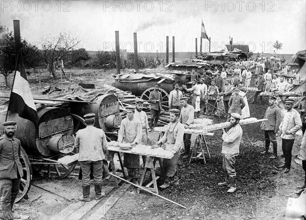 German Field Bakery, c. 1914.