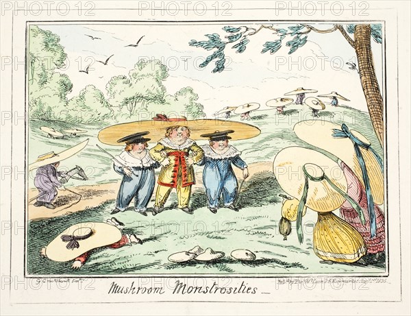 Mushroom Monstrosities, 1835.