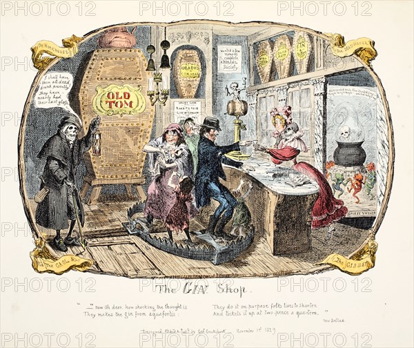 The Gin Shop, 1829.