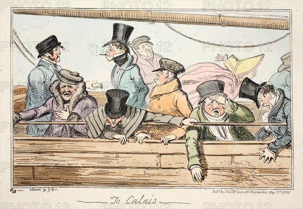 To Calais, 1835.