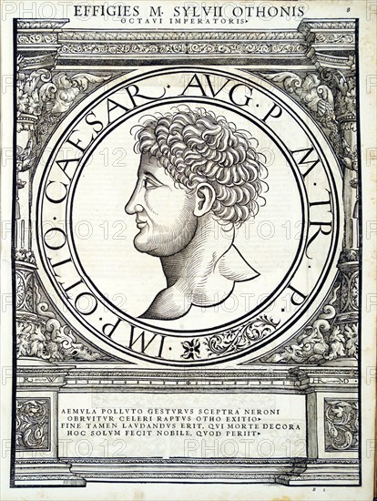 M Sylvius Otho (32-69 AD), 1559.