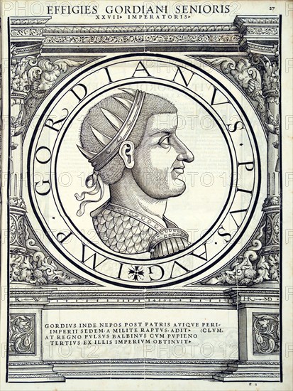 Gordianus (159 - 238), 1559.