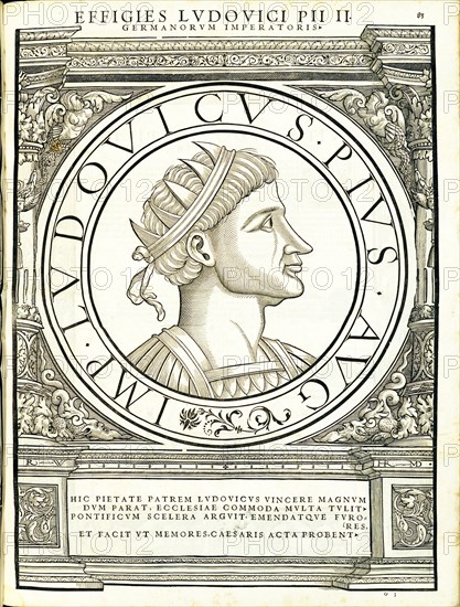 Ludouicus Pius (778 - 840), 1559.