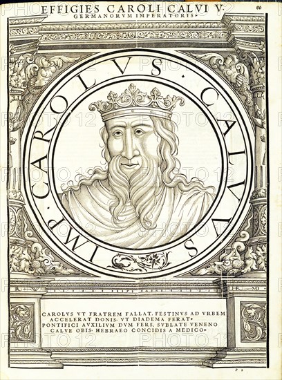 Carolus Caluus (823 - 877), 1559.