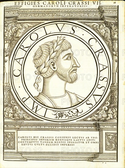 Carolus Crassus 839 - 888), 1559.