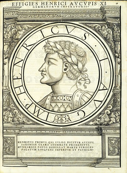 Henricus I Auceps 876 - 936), 1559.