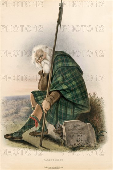 Farquharson, from The Clans of the Scottish Highlands, pub. 1845 (colour lithograph)