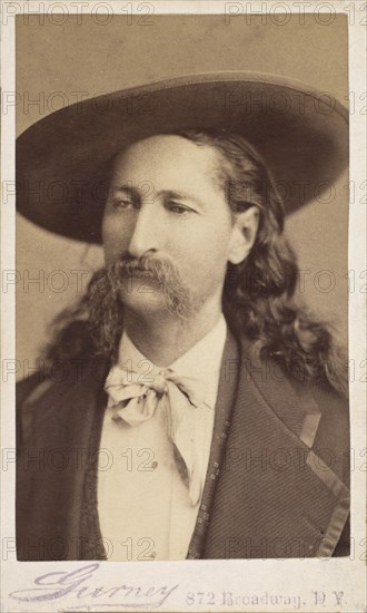 Wild Bill Hickok, pub. 1873 (photograph). Creator: Jeremiah Gurney (1812 - 1895).