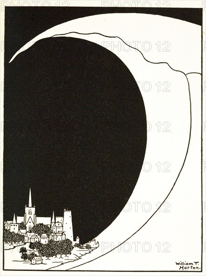 The Wave, from A Book of Images, pub. 1898 (engraving), 1898. Creator: William Thomas Horton (1864 - 1919).