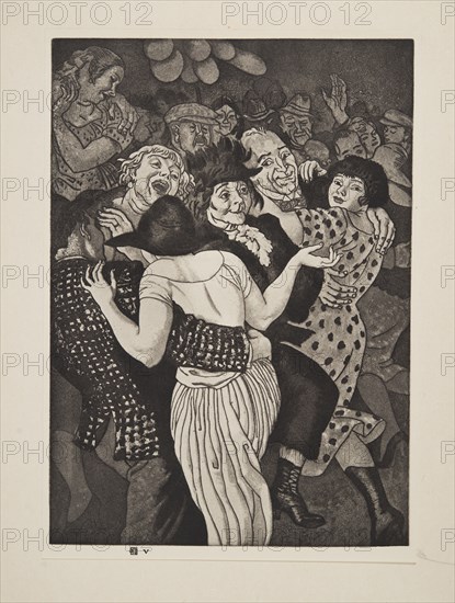 Some Holiday, pub. 1925. Creator: Laura Knight (1877 - 1970).