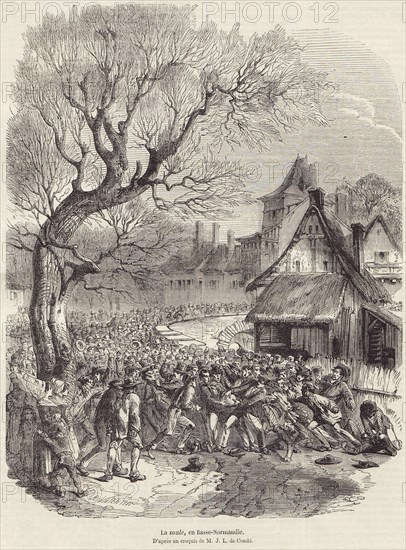 La Soule, en Basse - Normandie, pub February 28, 1852. Creator: French School (19th Century).