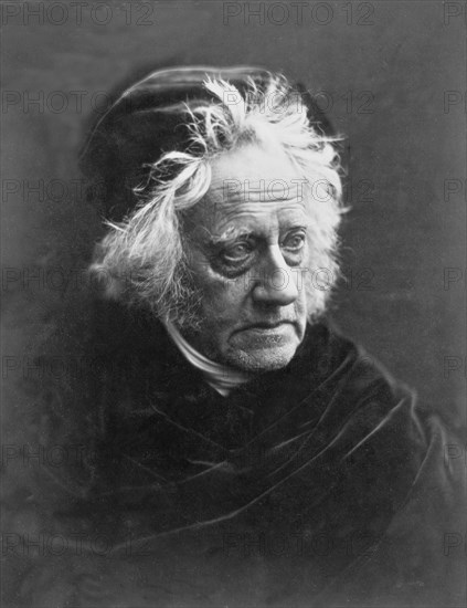 Sir Frederick William Herschel (1738 - 1822), pub. 1867. Creator: Julia Margaret Cameron (1815 - 1879).