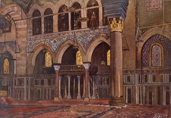 The Mosque of Al-Fath, pub. 1949. Creator: Alhusain Fawzy (19th century).