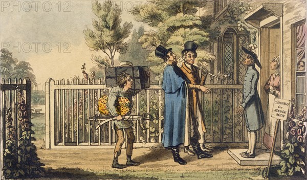 Illustration from 'Life of an Actor', pub. 1825. Creator: Theodore Lane (1800-28).