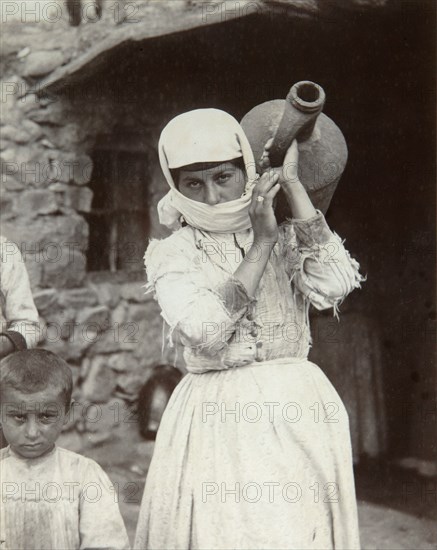 Armenian country girl, Yerevan, Armenia, 1880s.  Artist: Dmitri Ivanovich Yermakov