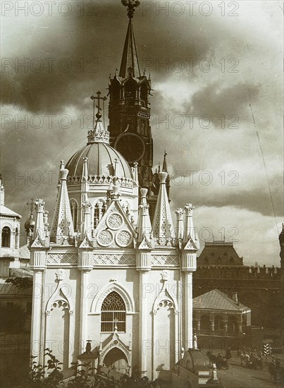 The St Catherine Church of the Ascension Convent in the Kremlin, Moscow, Russia. Artist: Unknown