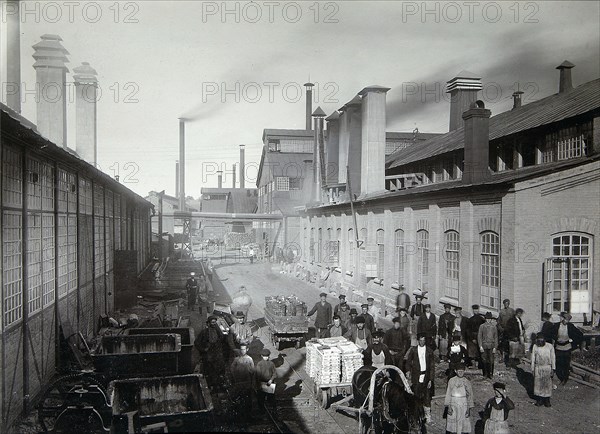 Lysva iron foundry, Russia, 1900s. Artist: Unknown