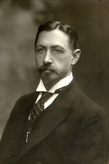 Ivan Bunin, Russian author, late 1890s. Artist: Georgi Vasilievich Trunov