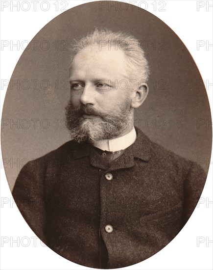 Peter Tchaikovsky, Russian composer, late 19th century. Artist: Sergei Levitsky