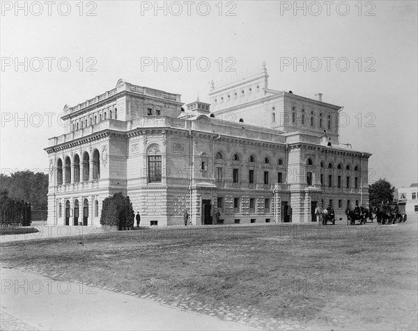 City Theatre, Nizhny Novgorod, Russia, 1896.  Artist: Maxim Dmitriev