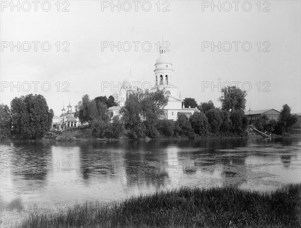 The Saviour Cathedral (the Old Fair Cathedral), Nizhny Novgorod, Russia, 1896. Artist: Maxim Dmitriev