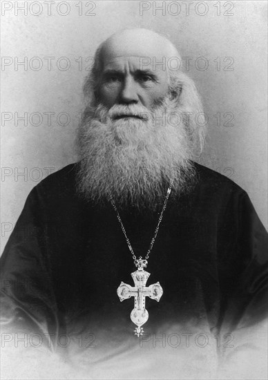 Archimandrite Tikhon (Rudnev), Russian Orthodox clergyman, 1901. Artist: Unknown