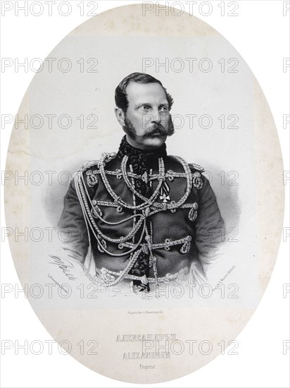 Tsar Alexander II of Russia, 1860s. Artist: Unknown