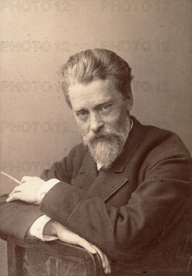Vladimir Makovsky, Russian artist, 1890s. Artist: Unknown