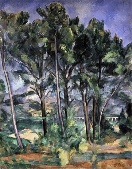 'The Aqueduct', 1898-1900.  Artist: Paul Cezanne