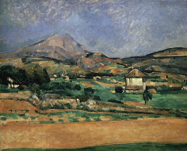 'The Plain of the Mont Sainte-Victoire', 1882-1885.  Artist: Paul Cezanne