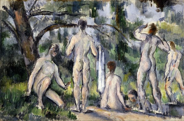 'Bathers', 1890-1894.  Artist: Paul Cezanne