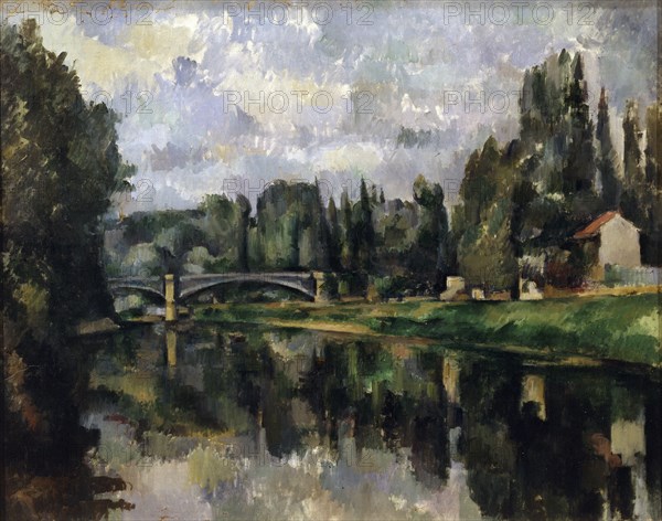 'The Banks of the Marne', 1888-1895. Artist: Paul Cezanne