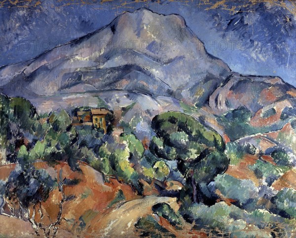 'Mont Sainte-Victoire', 1896-1898. Artist: Paul Cezanne