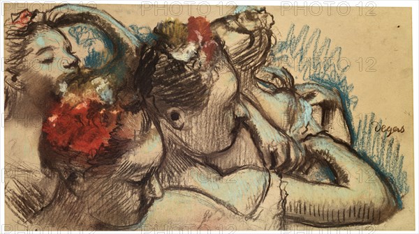 'Dancers', 1899.  Artist: Edgar Degas