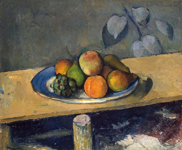 'Apples, Pears and Grapes', 1879-1880.  Artist: Paul Cezanne
