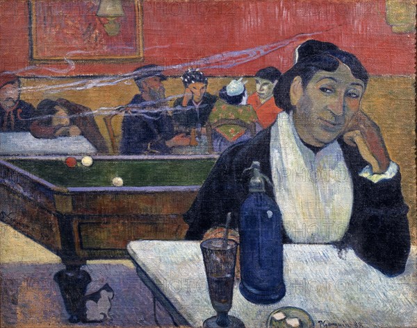 'Night Café at Arles', 1888.  Artist: Paul Gauguin