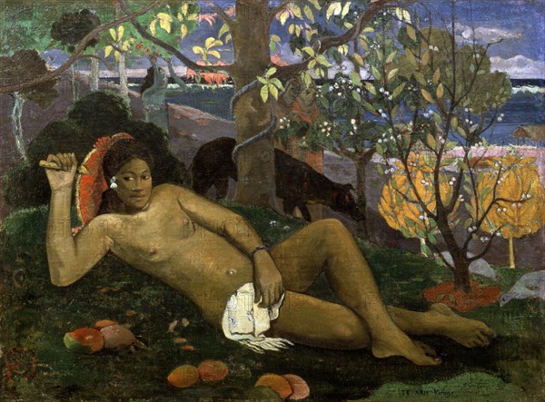 Te Arii Vahine ('Woman of Royal Blood', 'The Queen', 'The King's Wife')', 1896. Artist: Paul Gauguin