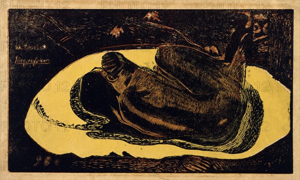'Manao Tupapau (Spirit of the Dead Watching)', 1893-1894. Artist: Paul Gauguin