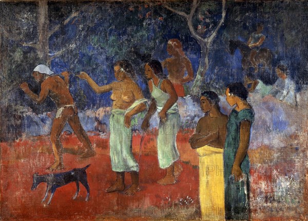 'Scene from Tahitian Life', 1896. Artist: Paul Gauguin