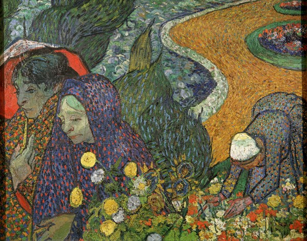 'Ladies of Arles (Memory of the Garden at Etten)', 1888. Artist: Vincent van Gogh