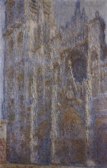 'Rouen Cathedral, Noon (Le Portal et la Tour D'Albane)', 1893-1894. Artist: Claude Monet