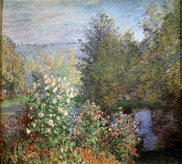 'Corner of the Garden at Montgeron', c1876.  Artist: Claude Monet