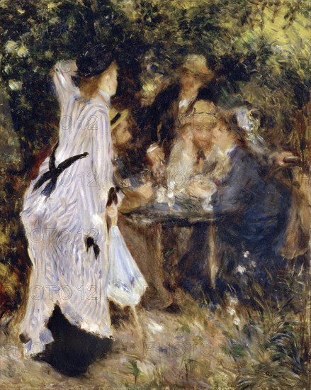 'In the Garden (Au Jardin du Moulin de la Galette)', 1876. Artist: Pierre-Auguste Renoir