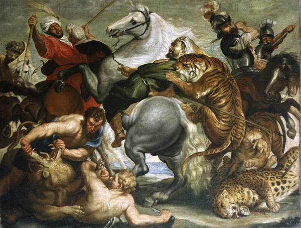 'Tiger, Lion And Leopard Hunt', 1616. Artist: Peter Paul Rubens