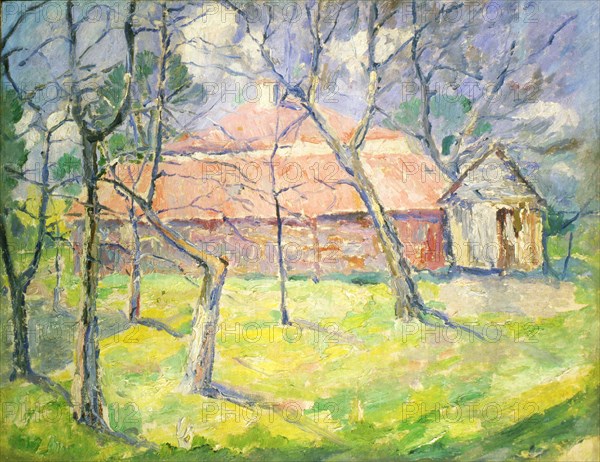 'Landscape near Kiev', 1930.  Artist: Kazimir Malevich